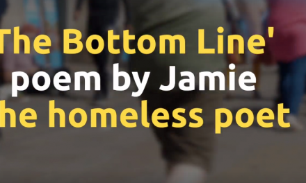 Jamie the homeless Poet!