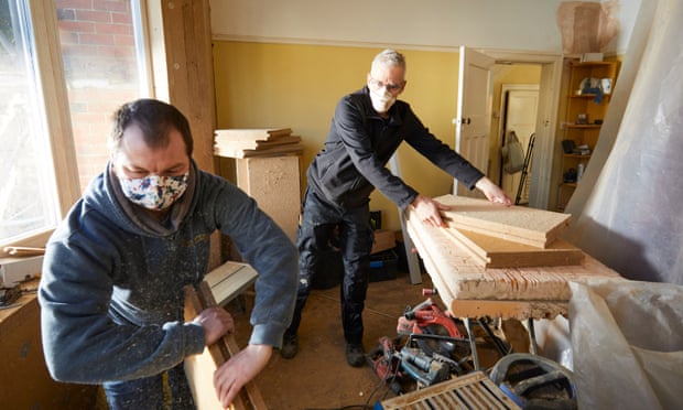 Manchester Theatre Workers Use Skills to Upgrade Local Housing