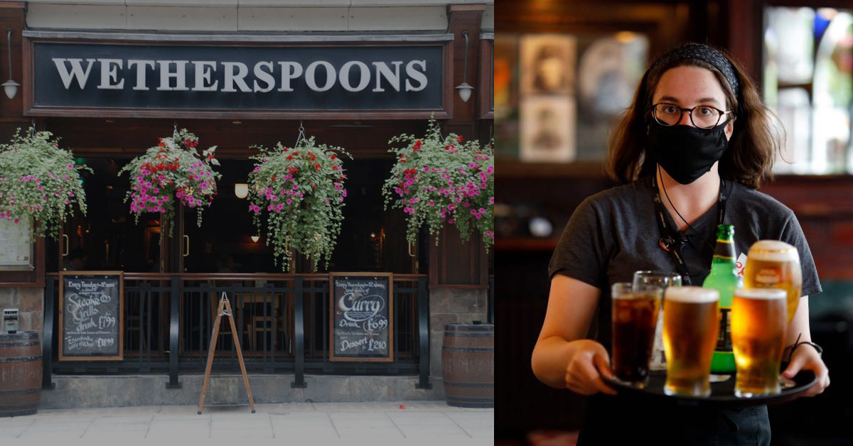 Wetherspoons food prices to increase as restrictions come to an end