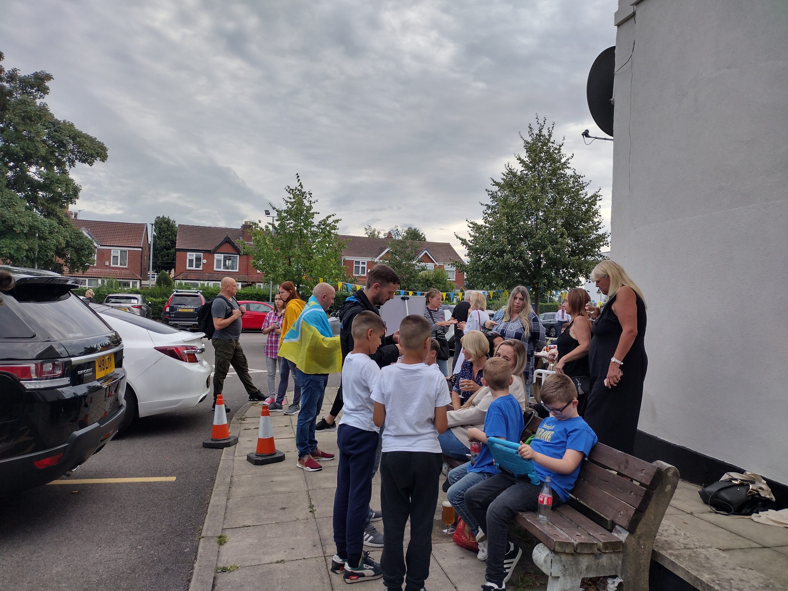 Manchester’s Ukrainian Cultural Centre celebrates Ukrainian Independence Day in gesture of defiance in the face of Russia’s invasion.